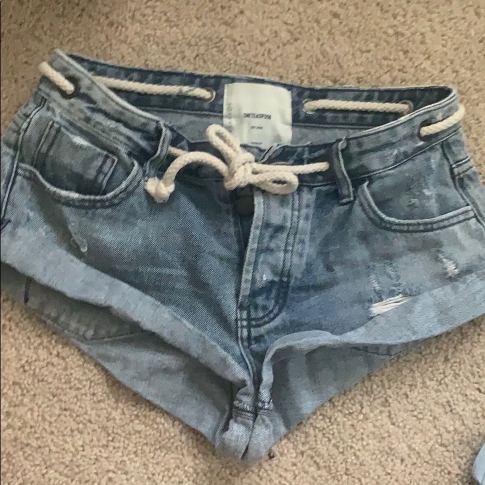 One teaspoon shorts